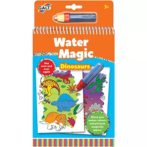 Galt Toys, Water Magic - Dinosaurs, Colouring Books for Children