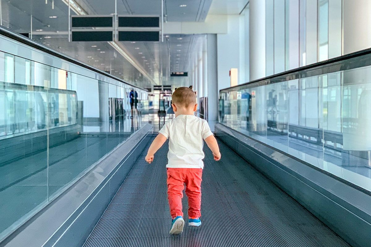 tips for flying with a 2 year old